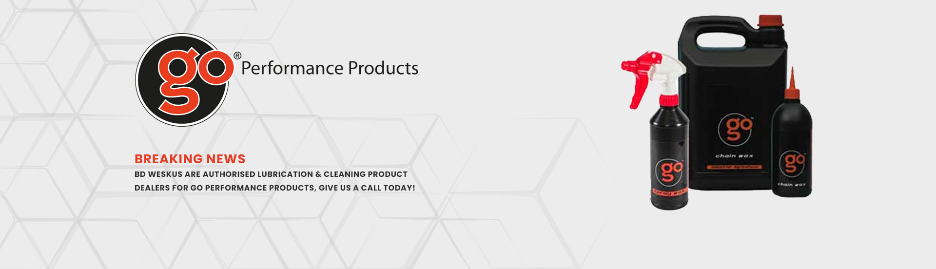 BD Weksus is a distributor of Go Performance Products