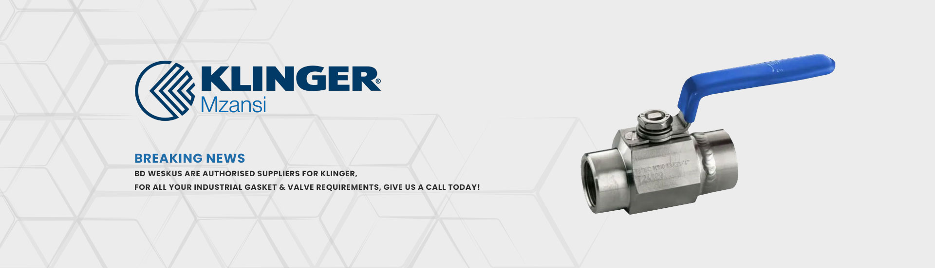 BD Weksus is a distributor of Klinger Mzanzi