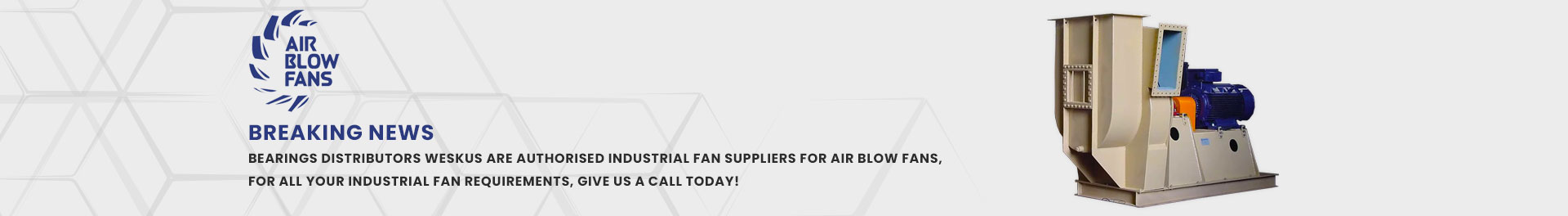BD Weksus is a distributor of Air Blow Fans